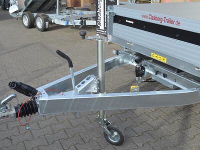 Brenderup 3 Seitenkipper 3500 Kg 325x180x35 TT5325ATB3500 perforierter Stahlboden