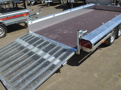 Vlemmix Baumaschinentransporter 3500 kg 400x180 3 Achsen