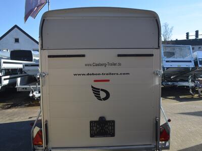 Debon Roadster C500 AL 2000 Kg 313x166x201 Schwarz Seitentür