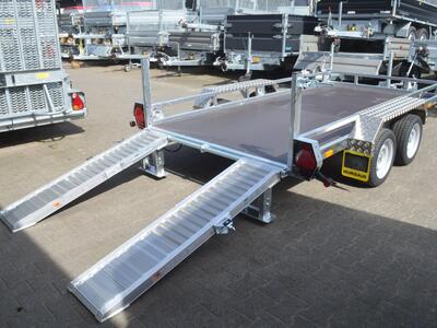 Humbaur Baumaschinentransporter 3500 Kg 3500x1640x210 mm HS 353516 Profi