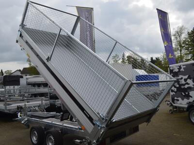 Brenderup 3 Seitenkipper 2700 Kg 3250x1800x800 mm TT5325ATB Bordwandaufsatz