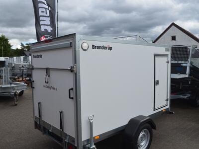 Brenderup kofferanhänger 1300 Kg 2600x1550x1500 mm Seitentür CD260WBR1300