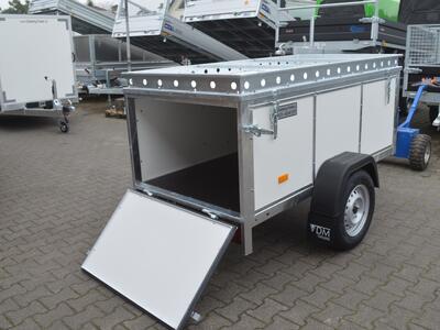 VDM Trailers Deckelanhänger 750 Kg 200x100x64 weiss