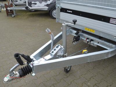 Brenderup 3 Seitenkipper 2700 Kg 3250x1800x800 mm TT5325ATB Bordwandaufsatz