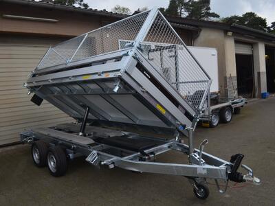 Brenderup 3 Seitenkipper 2700 Kg 3250x1800x800 mm TT5325ATB Bordwandaufsatz