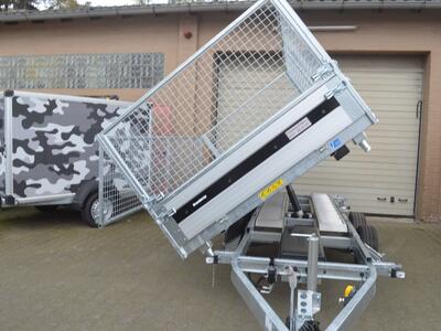 Brenderup 3 Seitenkipper 2700 Kg 3250x1800x800 mm TT5325ATB Bordwandaufsatz