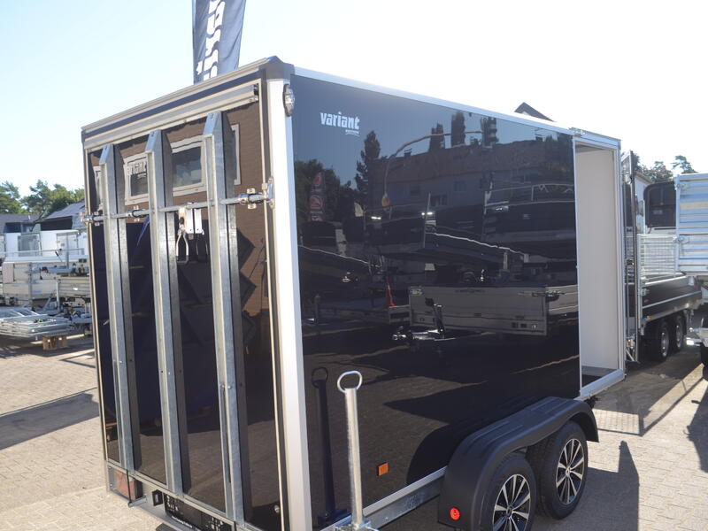 Variant Kofferanhänger 2500 Kg 350x170x190 Seitentür Rampe
