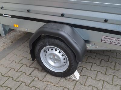 Brenderup Tieflader 750 Kg 203x128x80 2205SUB750 dop. Bordwände