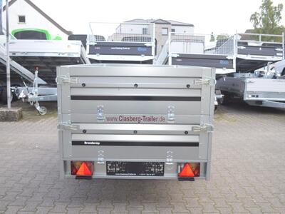 Brenderup Tieflader 1300 Kg 2580x1280x800 mm 2260SB1300 dop. Bordwände