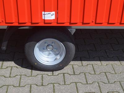 Weiro Rasant Bauwagen Schnellläufer - Rot