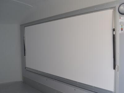 Debon Roadster C500 Foam 2000 Kg 313x166x201 Seitenklappe Eisengrau