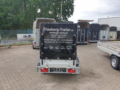 Mietanhänger Plane 750 Kg 2010x1075x1350 mm