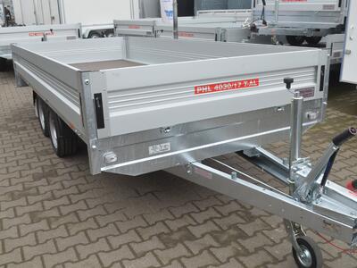 Mietanhänger 11 Hochlader 2600 Kg 3010x1760x300 mm