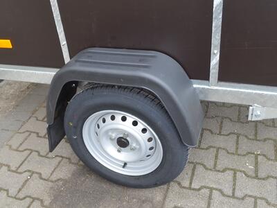 VDM Trailers Deckelanhänger 750 Kg 200x100x64 braun