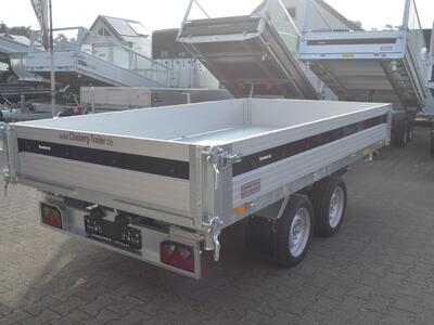 Brenderup 3 Seitenkipper 3500 Kg 325x180x35 TT5325ATB3500 perforierter Stahlboden