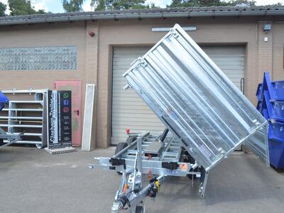 Saris 3 Seitenkipper 3500 Kg 360x176x100 E+H Pumpe Aufsatzwände Stahl