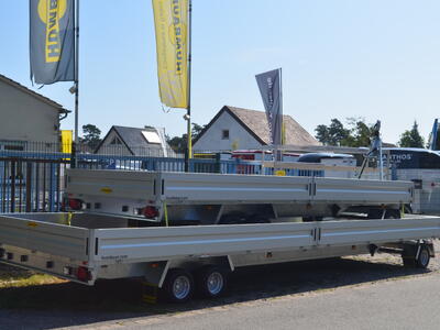 Gebrauchter Anhänger Humbaur Drehschemel