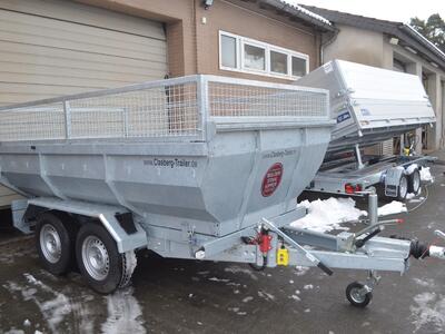 Blyss MK 3530EP Muldenkipper Laubgitter