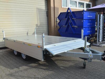 Brenderup 3 Seitenkipper 3500 Kg 325x180x35 TT5325ATB3500 perforierter Stahlboden