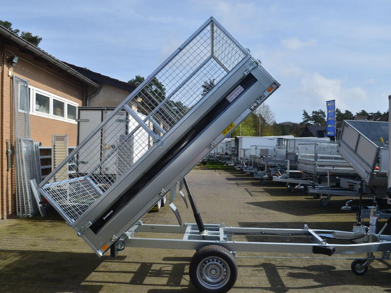 Brenderup Heckkipper 1800 Kg 2580x1430x940 mm BT4260SB1800 Laubgitter