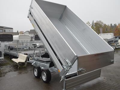 Brenderup 3 Seitenkipper 2700 Kg 3250x1800x800 mm TT5325ATB Bordwandaufsatz