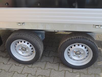 Brenderup 3 Seitenkipper 3500 Kg 325x180x35 TT5325ATB3500 perforierter Stahlboden