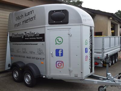 Mietanhänger 21 Pferdeanhänger 2000 Kg
