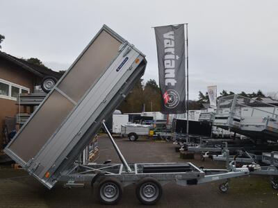 Saris Heckkipper 2700 Kg 3060x1840x900 mm E&H Pumpe Bordwandaufsatz geschlossen