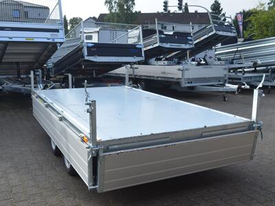 Brenderup 3 Seitenkipper 3500 Kg 325x180x35 TT5325ATB3500 perforierter Stahlboden