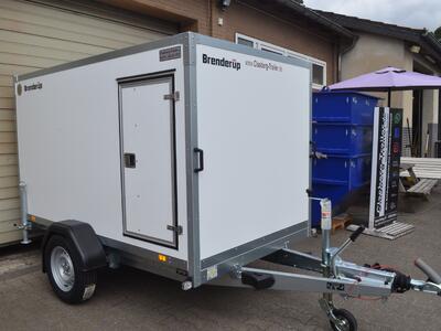 Brenderup kofferanhänger 1300 Kg 2600x1550x1500 mm Seitentür CD260WBR1300