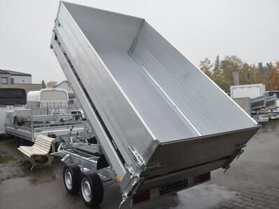 Brenderup 3 Seitenkipper 2700 Kg 3250x1800x800 mm TT5325ATB Bordwandaufsatz