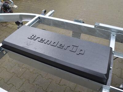 Brenderup 3 Seitenkipper 2700 Kg 3250x1800x800 mm TT5325ATB Bordwandaufsatz