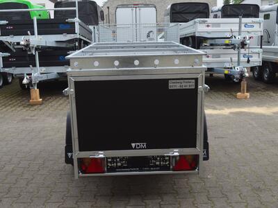 VDM Trailers Deckelanhänger 750 Kg 200x100x64 braun