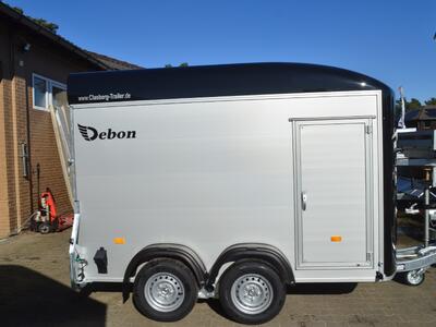 Debon Roadster C500 AL 2000 Kg 313x166x201 Schwarz Seitentür