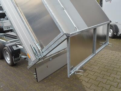 Saris Heckkipper 2700 Kg 3060x1840x900 mm E&H Pumpe Bordwandaufsatz geschlossen