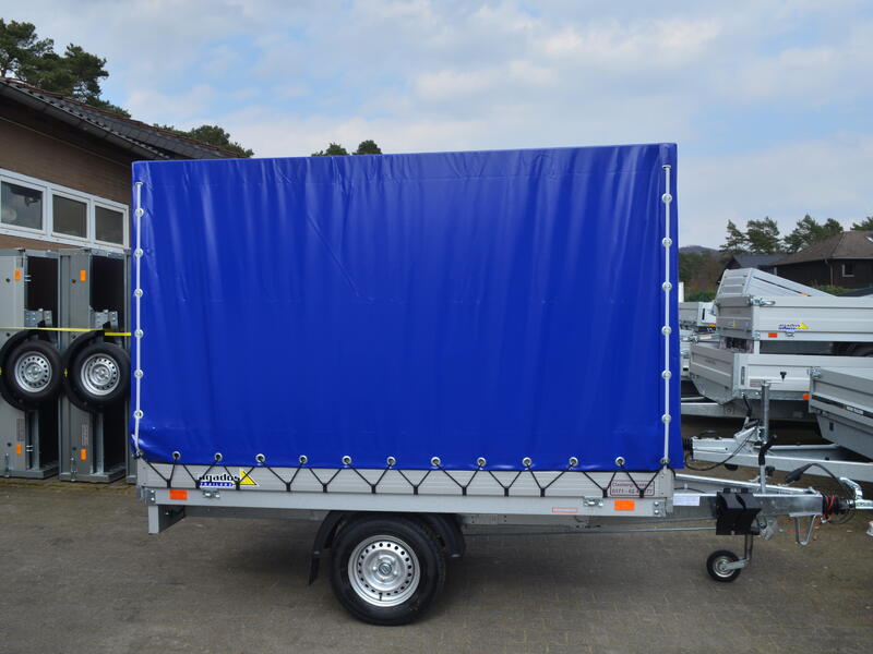 Agados Hochlader 1300 Kg 2540x1520x1600 mm Plane blau