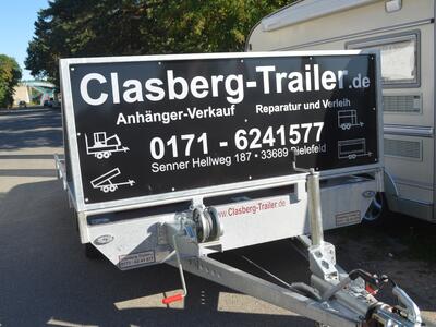 Mietanhänger 14 Autotransp. 2700 Kg 4000x2000 mm