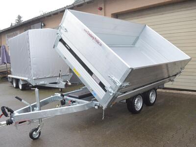 Brenderup 3 Seitenkipper 2700 Kg 3250x1800x800 mm TT5325ATB Bordwandaufsatz