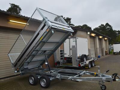 Brenderup 3 Seitenkipper 2700 Kg 3250x1800x1150 mm TT5325ATB2700