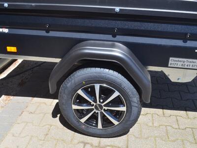 Brenderup 1205SUB 750 Kg 204x116x35 kippbar Black Edition Deckel