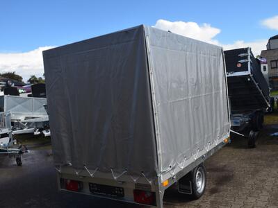 Saris Hochlader 1500 Kg 2560x1500x1600 mm Plane grau