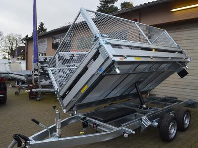 Brenderup 3 Seitenkipper 2700 Kg 3250x1800x1150 mm TT5325ATB2700