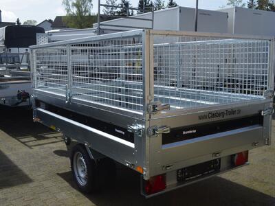 Brenderup BT4260SB1500 Heckkipper Laubgitter Handpumpe