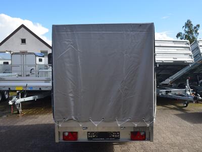 Saris Hochlader 1500 Kg 2560x1500x1600 mm Plane grau