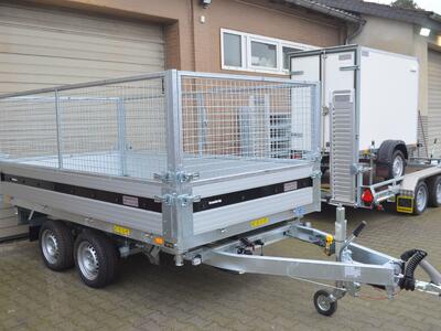 Brenderup 3 Seitenkipper 2700 Kg 3250x1800x1150 mm TT5325ATB2700