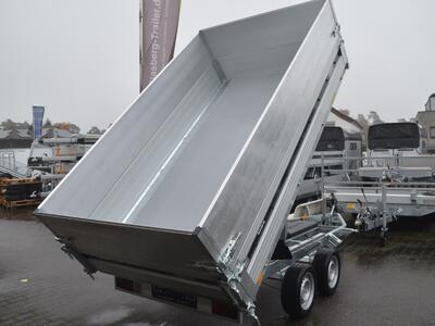 Brenderup 3 Seitenkipper 2700 Kg 3250x1800x800 mm TT5325ATB Bordwandaufsatz