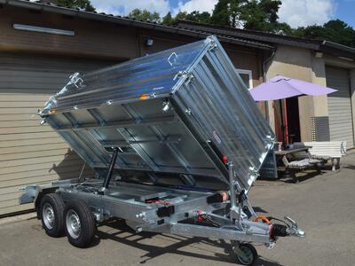 Saris 3 Seitenkipper 3500 Kg 360x176x100 E+H Pumpe Aufsatzwände Stahl