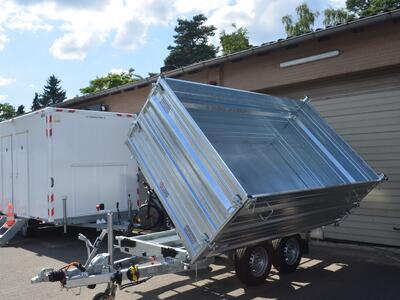 Saris K3 3500 Kg 3100x1760x1000 Aufsatzwände Stahl