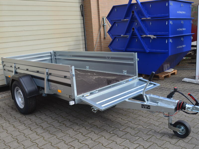 Brenderup Tieflader 1300 Kg 2580x1280x400 mm 2260SB1300 Stahlblech