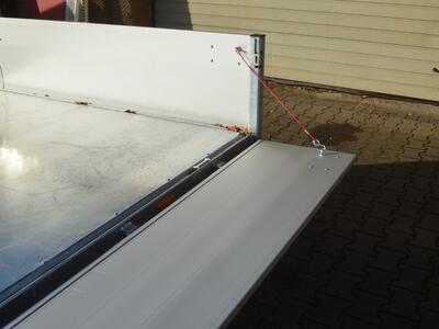 Hapert Cobalt HM2 3000 Kg 400er Bordwände E&H Pumpe